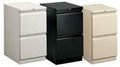 Mobile Pedestal- File-File- R Pull- 15in.x19-.88in.x28in.- Black