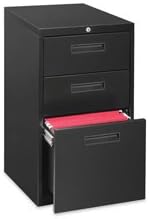 Box-Box-File Pedestal- 1 Divider- 15in.x23in.x28in.- Black