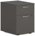 Mod Desk Collection Mobile Pedestal Drawer - Teak - 15 x 20 x 20 in.