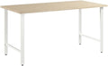 Bush Business Furniture Hustle 60W x 30D Computer Desk with Metal Legs in Natural Elm Modular Office Table for Home and Professional Workspace
