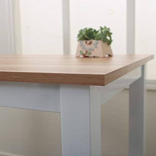 110cm Modern Writing Desk Simple Study Table Industrial Office Desk Computer Desk PC Laptop Table Wood Workstation Study Table Home Office Furniture Home Office Desks 43.3