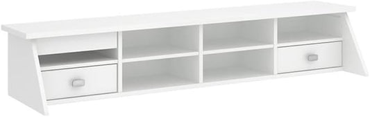 Bush Home Broadview Desktop Organizer in Pure White