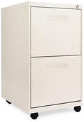 Alera PA542820PY Two-drawer Mobile Pedestal File 16w X 19-1/2d X 28-1/2h Putty