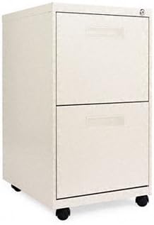 Alera PA542820PY Two-drawer Mobile Pedestal File 16w X 19-1/2d X 28-1/2h Putty