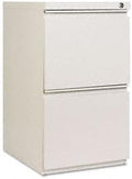 Alera Two-Drawer Mobile Pedestal File with Recessed Casters and Full Length Pull FILEMBLEF/F19X28LGY (Pack of2)