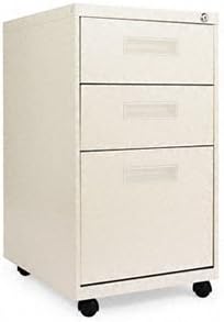 Alera® Three-Drawer Mobile Pedestal File with Visible Casters FILEMBLEB/B/F20X28PY 53P6725 (Pack of2)