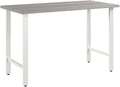 Bush Business Furniture Hustle Tall 5 Shelf Bookcase in White Large Freestanding Bookshelf for Home Office and Professional Workspace