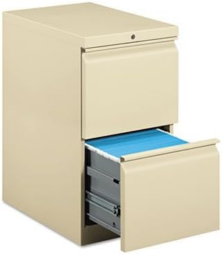Hon Company 33823Rl Efficiencies Mobile Pedestal File W/Two File Drawers 22-7/8D Putty