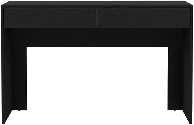 Home Office Desk Computer Desk Aberdeen Two Drawers Black Wengue Finish