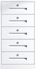 File Cabinet/Printer Stand Steel Home Chest of Drawers Office Increased Capacity Multifunctional Storage Cabinet File Data Office Cabinet Filing Cabinet for Home Office(White)
