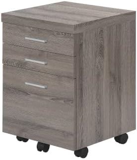 Mobile File Cabinet Rolling Printer Stand with 3 Drawers Filing Cabinet fits A4 or Letter Size for Home Office Under Office Desk Filing Cabinet Legal/Letter File Folders Printer Stand Home Office