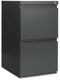 Alera Two-Drawer Mobile Pedestal File with Recessed Casters and Full Length Pull FILEMBLEF/F19X28CCL (Pack of2)