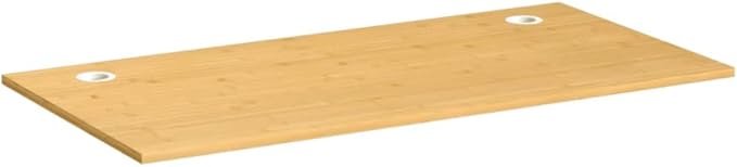 Bamboo Desk Top One-Piece Desk Table Top for Standing Desk and Home Office Desk 31.5x15.7x0.6-695