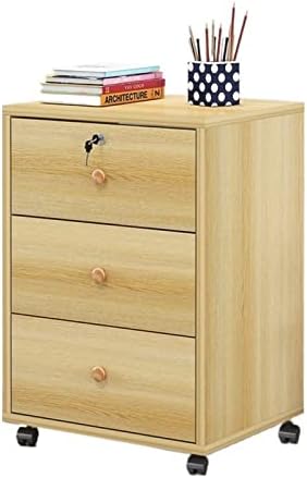 Storage Box Storage CabinetSolid Wood Lateral File Cabinet with Lock Mobile Office Storage Cabinet Floor to Ceiling Low Cabinet for File Organization