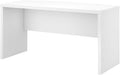 Bush Business Furniture Bow Front Desk with Wire Management | Echo Collection Office Computer Table for Home Office with Quick-to-Assemble Hardware | 60Wx28Lx30H