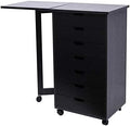 Multifunctional Storage Shelves - 7 Drawers Cabinet Modern Mobile File Cabinet Rolling File Cabinet Mobile Office Cabinet on Wheels