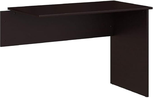 Bush Home Cabot 42W Shell Desk Return in Espresso Oak