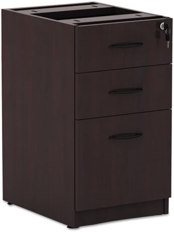 Alera Valencia Box/Box/File Full Pedestal 15 5/8w x 20 1/2d x 28 1/2h Mahogany