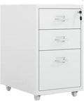 File Cabinet Tin Cabinet Storage Cabinet Under Desk Cabinet with Lock Mobile Drawer Cabinet 3/5 /6/8 /10 Drawers Storage Data Cabinet (Size : 3F)
