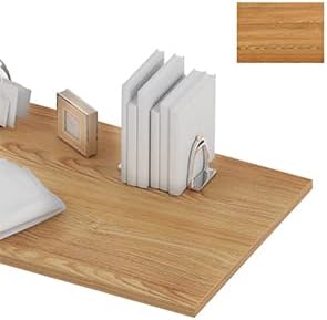 sogesfurniture Computer Office Desk Computer Table with BIFMA Certification Sturdy Office Desk Writing DeskTeak&ampBlackBHUS-AC3BB-8040