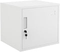 File Cabinet/Printer Stand Small Single-Door Locking File Cabinets Desktop Iron Short Cabinet Office Data Storage Cabinet Password Storage Cabinet Filing Cabinet for Home Office