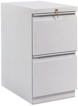 Hon Brigade Standard Height Pedestal - 15 X 22.9 X 28 - 2 X File Drawer[s] - Security Lock - Charcoal Gray