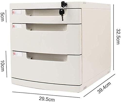 File Cabinet Lockable Data Office Storage Drawer Desktop File Cabinet Storage Box Data Cabinet