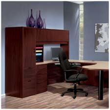 Left Return Pedestal Desk- 72in. Wx36in.Dx29-.50in.H- My