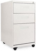 Alera PA532820LG Three-drawer Mobile Pedestal File 16w X 19-1/2d X 28-1/2h Light Gray