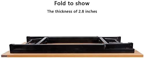 Computer Desk47 Modern Simple Style Folding TablesHome Office Writing Desk Space Saving Foldable Table No Install Needed