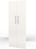 Crelobo ATOS-FL5-4548-4435 Filing Cabinet Wood White 80 x 38 x 183 cm