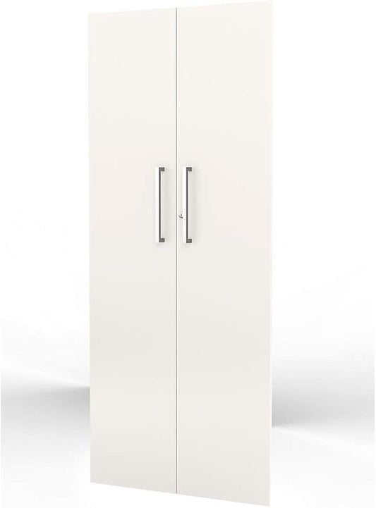 Crelobo ATOS-FL5-4548-4435 Filing Cabinet Wood White 80 x 38 x 183 cm