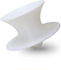 ZIMGOD 360° Swivel Gyro Chair Recliner Rotating Gyro Spun Chair for Sense Training Bedroom Living Room Camping Backyard Relaxing Chaise Chair 11 Colors (Color : White)