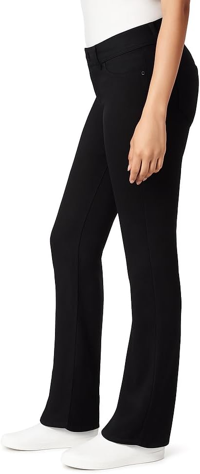 WallFlower Luscious Curvy Bootcut Jeans for Women Mid-Rise Insta Stretch Denim Size-Inclusive Juniors Jeans
