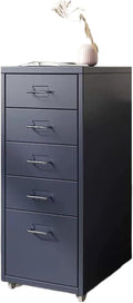 File Cabinet Multilayer Tin Cabinet Household Storage Narrow Storage Cabinet File Cabinet Office Drawer Cabinet (Color : Grey)