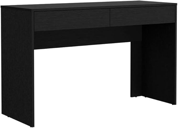 Home Office Desk Computer Desk Aberdeen Two Drawers Black Wengue Finish