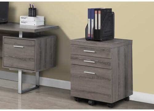 Mobile File Cabinet Rolling Printer Stand with 3 Drawers Filing Cabinet fits A4 or Letter Size for Home Office Under Office Desk Filing Cabinet Legal/Letter File Folders Printer Stand Home Office