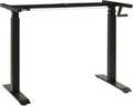 vidaXL Standing Desk Frame Adjustable Legs Computer Desk Base for Home Office