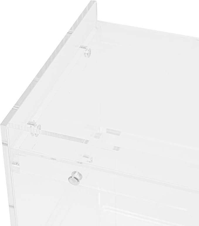 Acrylic Console Table 39.4×11.8×31.5in Laptop Workstation Study Table Modern Home Office Acrylic Console Desk for Living Room Office Entryway Hallway (Transparent)