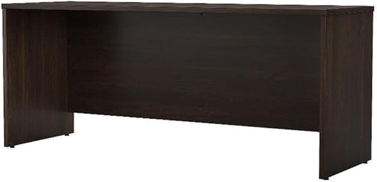 Bush Business Furniture Studio C 72-inch W Credenza Desk Black Walnut (SCD372BW-Z)
