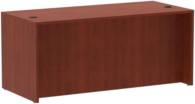 Alera Valencia Series 66 by 30 by 29-1/2-Inch Desk Shell Medium Cherry