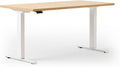 Haworth Perk Standing Desk Height Adjustable Sit-to-Stand Desk with Simple Paddle Control Spacious Computer Desk for Home Office Essentials Modern Room Decor Landmark
