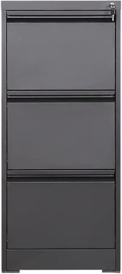 Iron File Cabinet Office Storage Cabinet Drawer Metal Frame Simple File Cabinet Living Room Cabinet Vertical File Cabinet