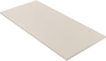Kaboon Universal Tabletop 45x20 Solid One-Piece Melamine Table Top L-Desk Floating Desk DIY Home and Office Leather/Ivory
