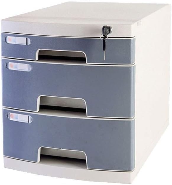 File Cabinet Lockable Data Office Drawer Cabinet Storage Drawer Desktop Organizer File