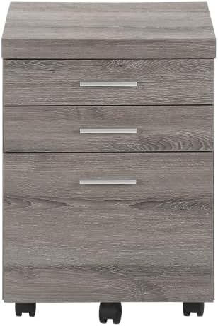 Mobile File Cabinet Rolling Printer Stand with 3 Drawers Filing Cabinet fits A4 or Letter Size for Home Office Under Office Desk Filing Cabinet Legal/Letter File Folders Printer Stand Home Office