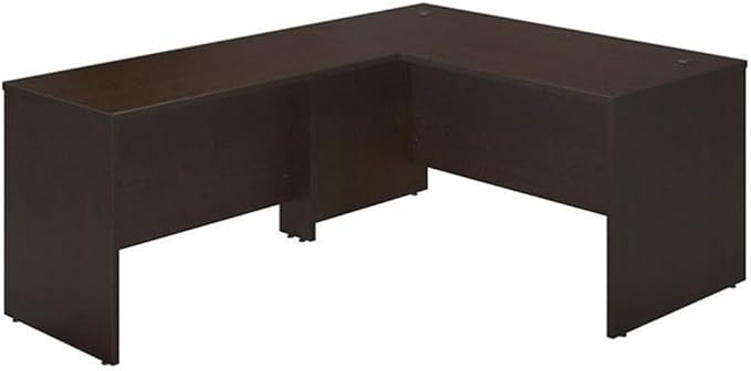 Bush Business Furniture Series C Elite 60W x 30D Desk Shell with 48W Return in Mocha Cherry