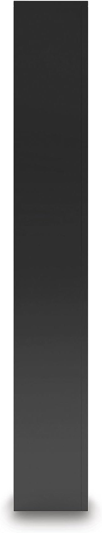 Signature Design by Ashley Wildenauer Casual 75 Bookcase with Adjustable Shelves Black &amp Light Brown