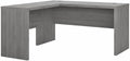 Bush Business Furniture L Shape Desk with Wire Management Echo Collection Corner Computer Table with Quick-to-Assemble Hardware Home Office Credenza 60Wx60Lx30H
