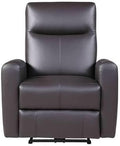 Maykoosh Leather Match Recliner Comfortable Motion Living Room Chair in Brown